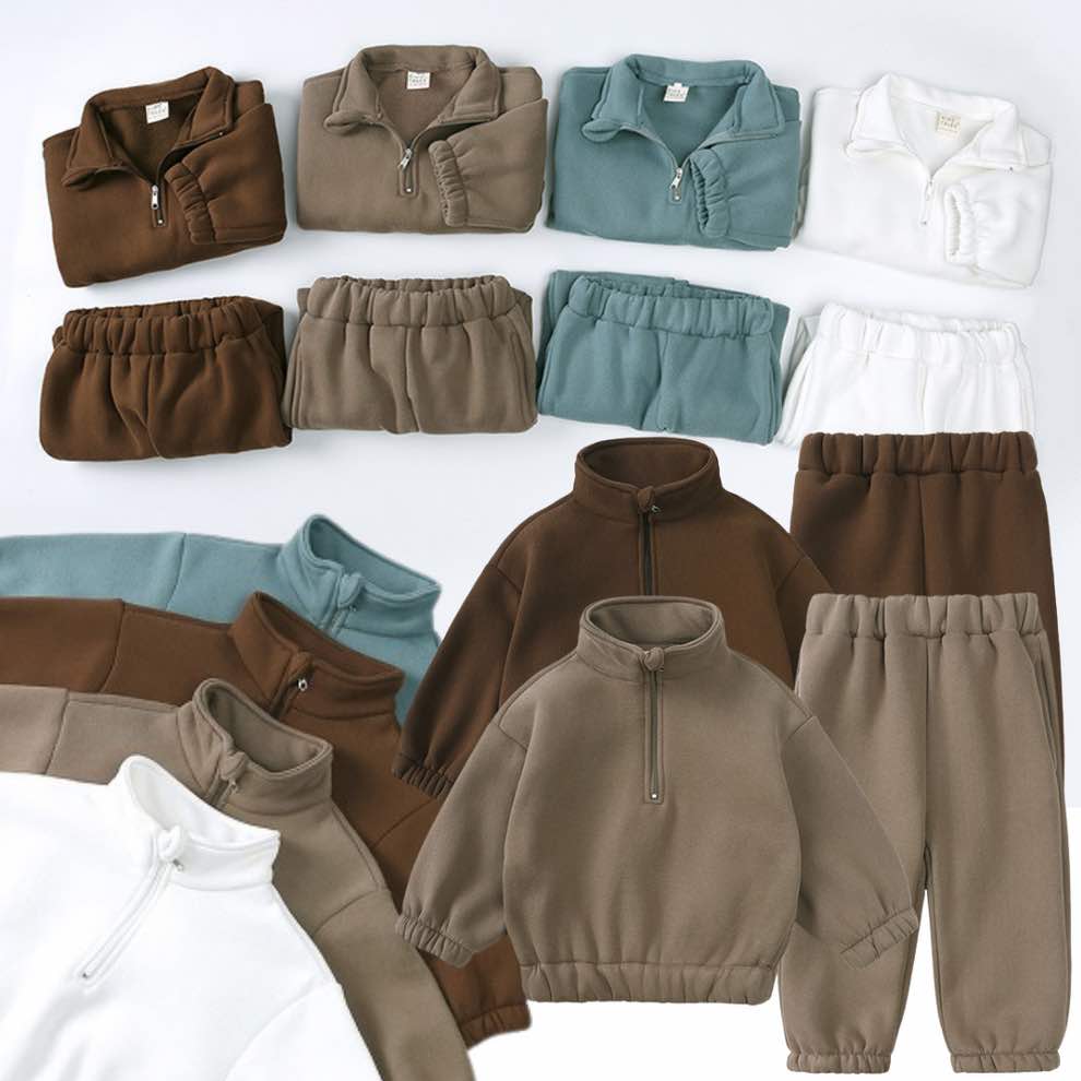 Crafty Creations Product Kids half zip tracksuit