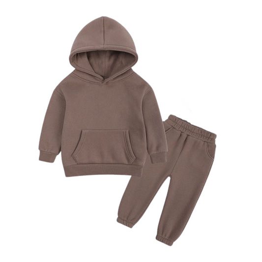 Crafty Creations Product Photo Kids plush hooded tracksuits